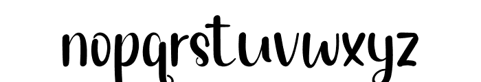 Derive Font LOWERCASE