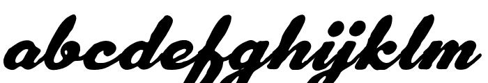 Derpache-Rough Font LOWERCASE