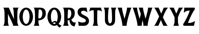 Derstone Regular Font LOWERCASE