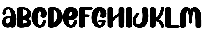Designer Handmade Font LOWERCASE