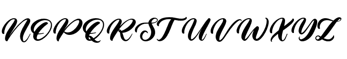 Destina Script Regular Font UPPERCASE