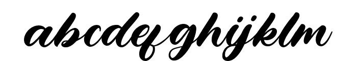 Destina Script Regular Font LOWERCASE