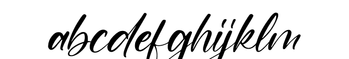 Destinasy Italic Font LOWERCASE