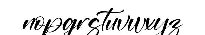 Destinasy Italic Font LOWERCASE