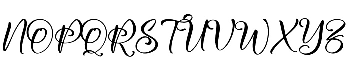 Destinasy Font UPPERCASE