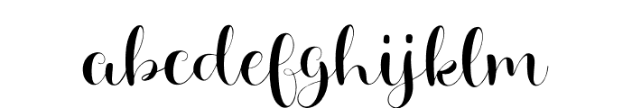 Destincha Font LOWERCASE