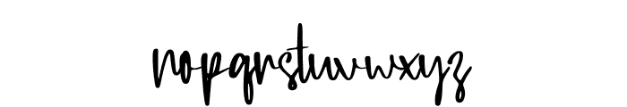 Destine Maren Font LOWERCASE