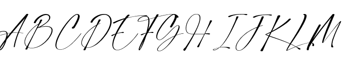 Destiny Signature Font UPPERCASE
