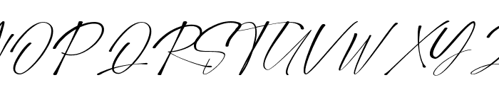 Destiny Signature Font UPPERCASE
