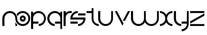 Detailed Artdeco Regular Font LOWERCASE