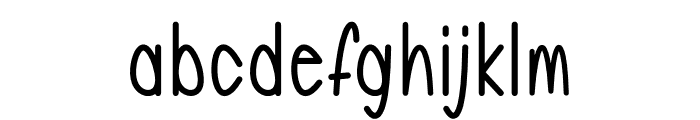 Detlev Font LOWERCASE