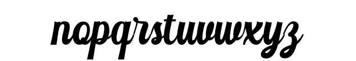 Detourne-Regular Font LOWERCASE