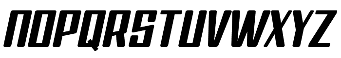 Detroite Italic Font LOWERCASE