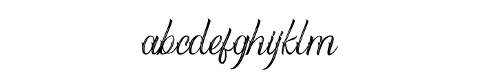 Deudhora-Regular Font LOWERCASE