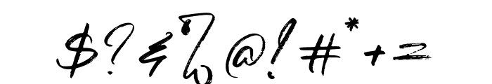 Deutschland Signature Font Regular Font OTHER CHARS