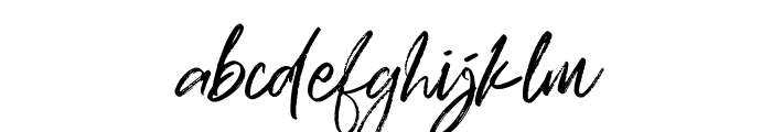 Deutschland Signature Font Regular Font LOWERCASE