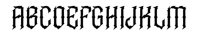 Devil Spirit Regular Font UPPERCASE