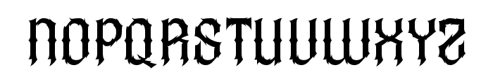 Devil Spirit Regular Font LOWERCASE