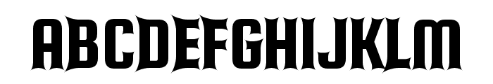 DevilePhonk Font UPPERCASE