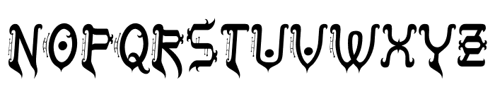 DevilsHeart-Regular Font UPPERCASE