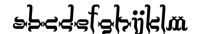 DevilsHeart-Regular Font LOWERCASE