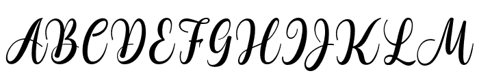 Devotion Love  Regular Font UPPERCASE