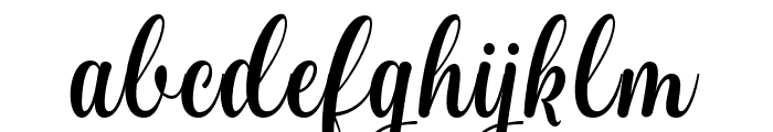 Devotion Love  Regular Font LOWERCASE