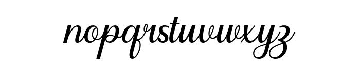 Deylaura Font LOWERCASE