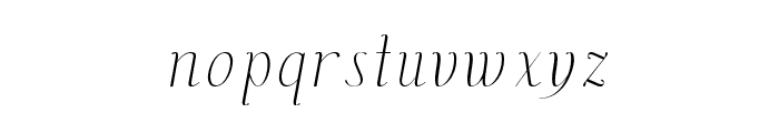 Dh Finola Extra Light Font LOWERCASE