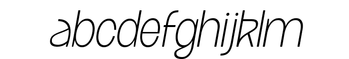 Dh Pafigo Extra Light Slanted FONT