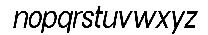 Dh Pafigo Slanted Font LOWERCASE