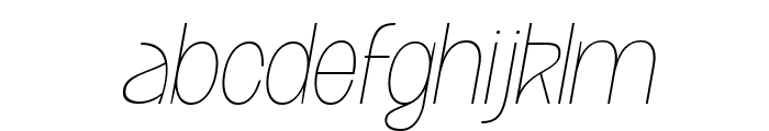 Dh Pafigo Thin Slanted FONT