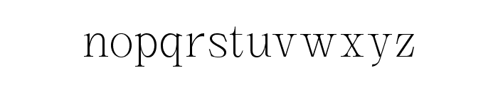 Dh Stella Aesta Light Font LOWERCASE