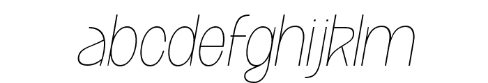 DhPafigo-ThinSlanted FONT