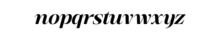 DhStellaAesta-BoldItalic Font LOWERCASE