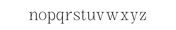 DhStellaAesta-Light Font LOWERCASE