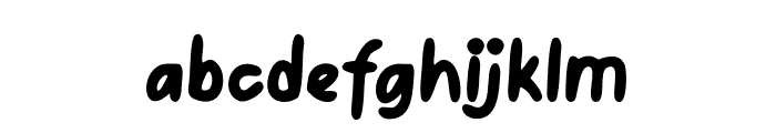 Dharrochy Font LOWERCASE