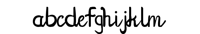 Dhino Phalax Font LOWERCASE