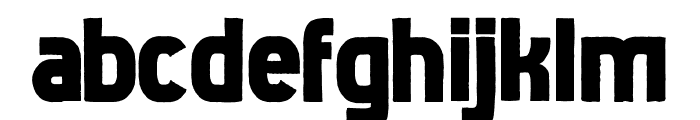 Dhino Regular Font LOWERCASE