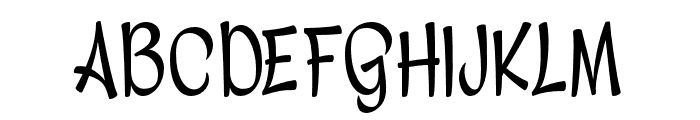 Dhiome Regular Font LOWERCASE