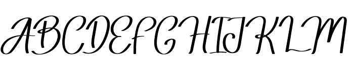 Dhotamer Font UPPERCASE