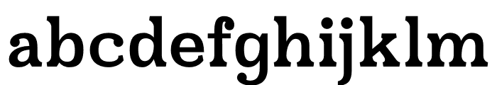Dhrifted Font LOWERCASE
