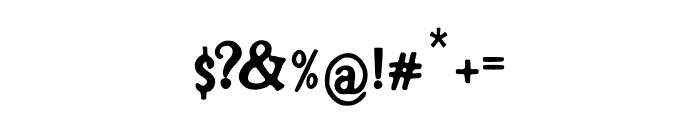 Diah Font OTHER CHARS