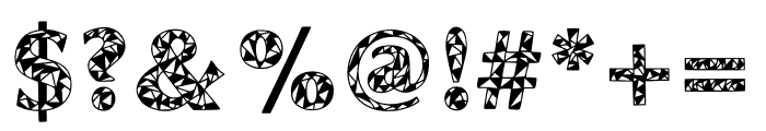 Diamond Font Font OTHER CHARS