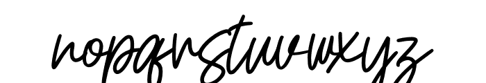 Diamond Signature Font LOWERCASE