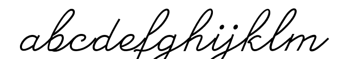 DiamondSignature Font LOWERCASE