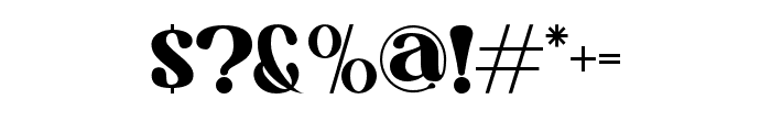 Dianda-Regular Font OTHER CHARS