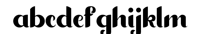Diandra-Regular Font LOWERCASE