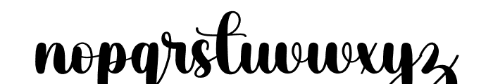 Diary Christmas Font LOWERCASE