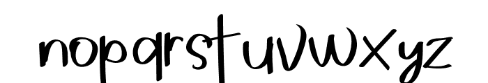 Diary Diana Font LOWERCASE